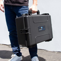 CASEMATIX Hard Shell Travel Case Compatible with PlayStation 5 Console, Controllers, Games and Accessories - Waterproof PS5 Carrying Case with Customized Foam for Both Standard and Digital Editions