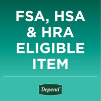 Depend Fresh Protection Adult Diapers, Incontinence Underwear for Men, Disposable, Maximum, Small/Medium, Grey, 80 Count (2 Packs of 40), Packaging May Vary Small/Medium 80