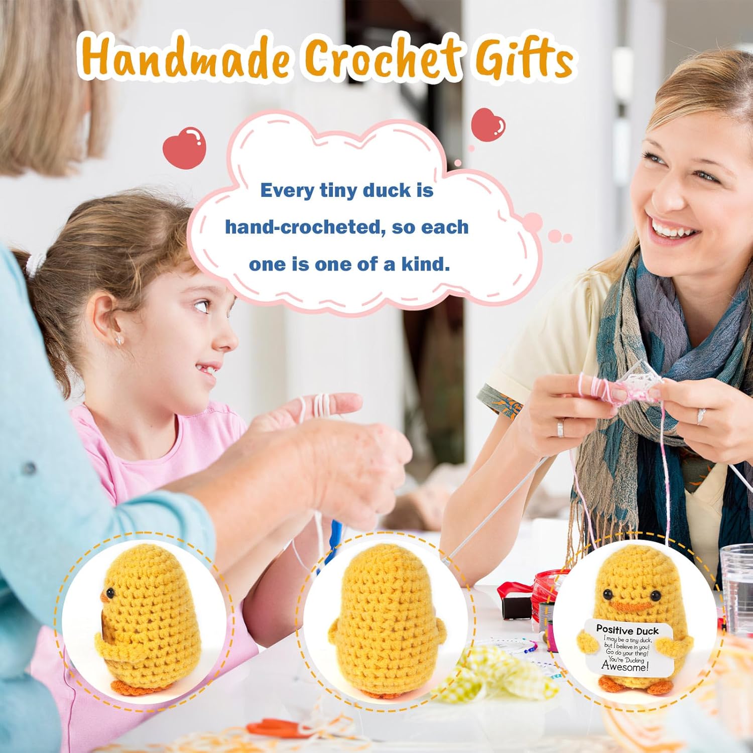 MBL Birthday Gifts for Her Women – Back to School Thank You Appreciation Get Well Emotional Inspirational Support Funny Duck Pickle Potato Dumpster Nuggets Present for Him Men Friend Teacher Coworker Positive Duck