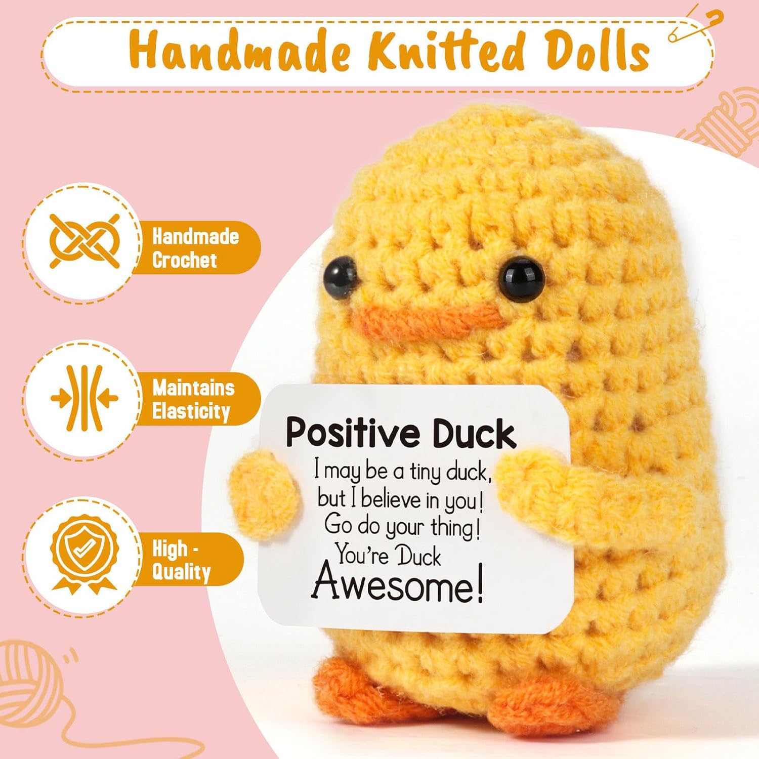 MBL Birthday Gifts for Her Women – Back to School Thank You Appreciation Get Well Emotional Inspirational Support Funny Duck Pickle Potato Dumpster Nuggets Present for Him Men Friend Teacher Coworker Positive Duck