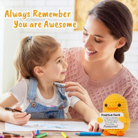 MBL Birthday Gifts for Her Women – Back to School Thank You Appreciation Get Well Emotional Inspirational Support Funny Duck Pickle Potato Dumpster Nuggets Present for Him Men Friend Teacher Coworker Positive Duck