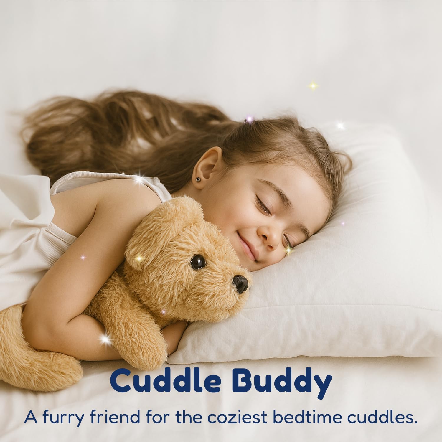 PixieCrush Adopt Me Dog Stuffed Animals for Girls Ages 3 and Up - Plush Labradoodle Dog Pillow with 4 Surprise Puppies Inside - Soft Puppy Toys for Kids - Cute Dogs Plush Set for Imaginative Play Labradoodle & 4 babies