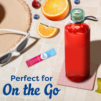 Crystal Light Drink Mix, 10 Packets, for Convenient On-the-Go Flavorful Hydration, Fruit Punch, artificial flavored, Zero Sugar, 0.9 oz fruit-punch 10 Count (Pack of 1)