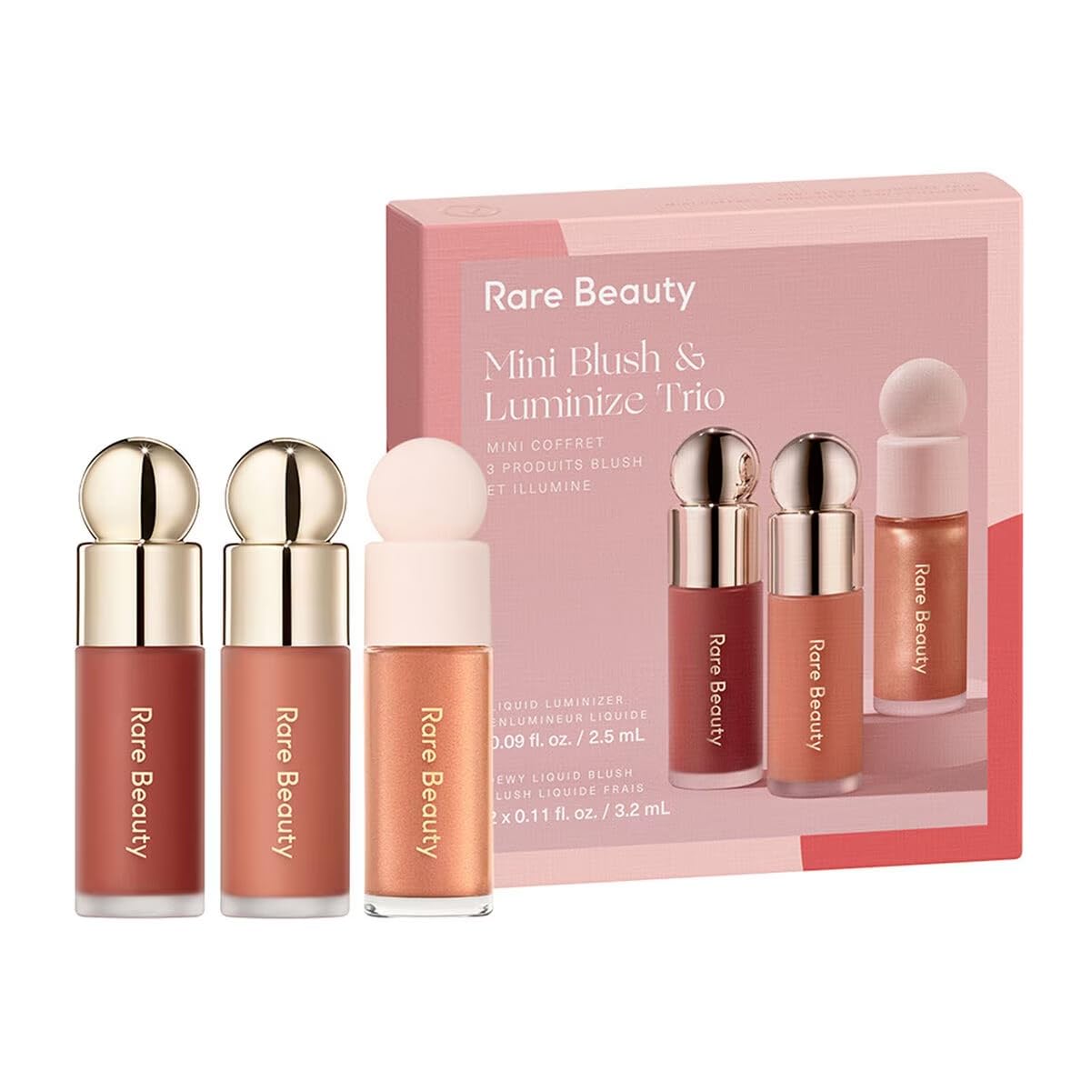 Limited Edition Mini Blush & Luminize Trio - Beloved - Virtue - Enliven - New In Box