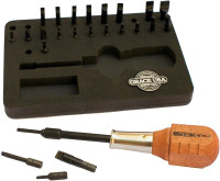 Grace USA - Gunsmith 24 Bit Mag Tip Screwdriver Set - GRMT24 - Gunsmith Tools - Screwdrivers