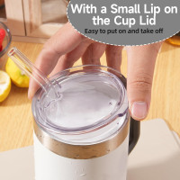 2PCs Cup Lids for Stanley 24oz Stay-Chill Beer Stein/Insulated Stainless Steel Party Mug, Clear Replacement Cup Lids with Sealing Silicone Ring, Drinking Cup Covers (Mug NOT Included) 2 Lids for Stanley 24oz Beer Mug