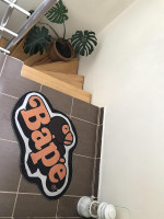 BAPE Orange Decor Modern Rug, 35in W x 23in L (60 * 90cm), Hypebeast Kids Room Floor Mat