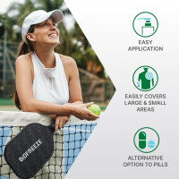 Biofreeze Professional Gel Pain Relief for Knee, Neck, Hip, Joint, Shoulder, & Simple Backache, Arthritis Pain Reliever, Sore Muscle Relief, Green Menthol Gel 1 Gallon Pump