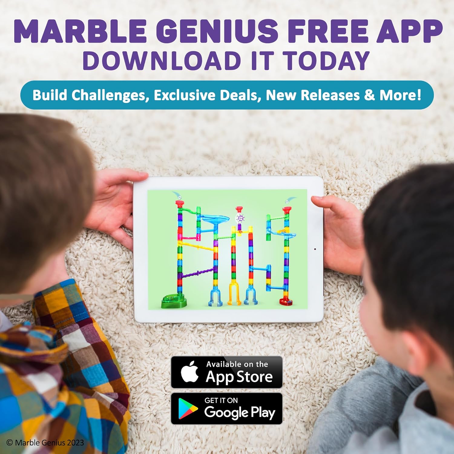 Marble Genius Marble Run - 150 Complete Pieces Maze Track Toys for Adults, Teens, Toddlers & Kids Aged 4-8 Years Old, (85 Translucent Marbulous Pieces + 65 Glass-Marble Set), Super Set 3.) Super Set - 150 Complete Pieces
