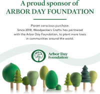 Wood Circles 18 inch, 1/4 Inch Thick, Birch Plywood Discs, Pack of 1 Unfinished Wood Circles for Crafts, Wood Rounds by Woodpeckers 18 inch, 1/4 inch thick Pack of 1