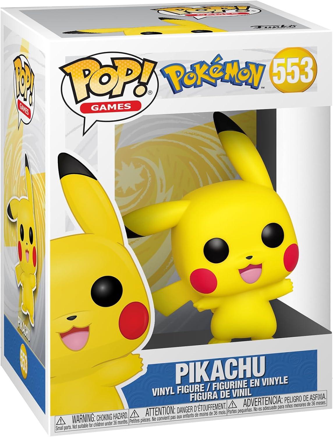 Funko Pop Pokemon - Pikachu - (Waving) - Collectable Vinyl Figure - Gift Idea - Official Merchandise - Toys for Kids & Adults - Video Games Fans - Model Figure for Collectors and Display Pikachu (Waving)