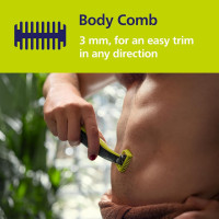 Philips Norelco Genuine OneBlade Replacement Blade Body Kit, QP610/80 1 Count (Pack of 1)