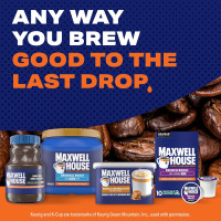 Maxwell House Instant Cafe-Style Beverage Mix, Easy to Prepare, 1 Canister, for Quick Morning Coffee or Afternoon Treat, Vanilla Caramel Latte, Kosher Dairy, 8.7 oz Vanilla Caramel 8.7 Ounce (Pack of 1)