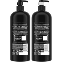 TRESemmé Shampoo and Conditioner Set, Bouncy Curls – Hydrating Curl-Defining, Curly Hair Formula, Frizz-Control Products, 28 Oz Ea