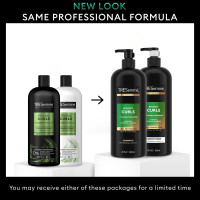 TRESemmé Shampoo and Conditioner Set, Bouncy Curls – Hydrating Curl-Defining, Curly Hair Formula, Frizz-Control Products, 28 Oz Ea
