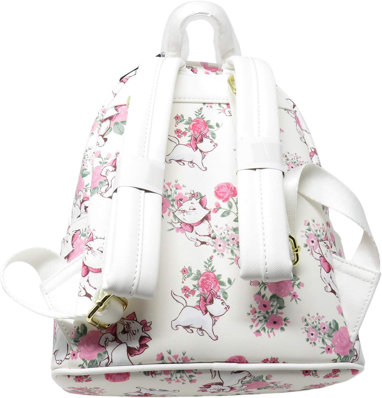 Loungefly Disney The Aristocats Marie Floral Allover-Print Mini Backpack WDBK0335