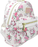 Loungefly Disney The Aristocats Marie Floral Allover-Print Mini Backpack WDBK0335