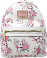 Loungefly Disney The Aristocats Marie Floral Allover-Print Mini Backpack WDBK0335