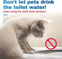 Vacplus Automatic Toilet Bowl Cleaner Tablets, Bathroom Toilet Tank Cleaner (12 PACK), VA-T165 12 Count (Pack of 1)