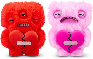Love Fugg by ZURU Funny Ugly Monster, Plush, Collectible, Toy (Love Fugg - Refresh-RED)