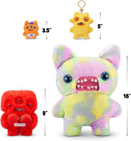 Love Fugg by ZURU Funny Ugly Monster, Plush, Collectible, Toy (Love Fugg - Refresh-RED)