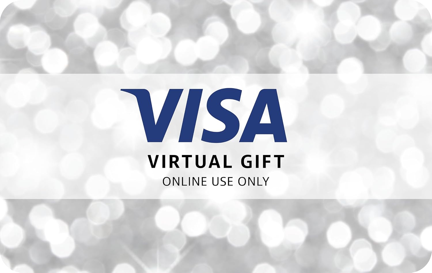 Visa Virtual eGift Card - $100 (plus $5.95 Purchase Fee) | For Online Use Only 100 Standard