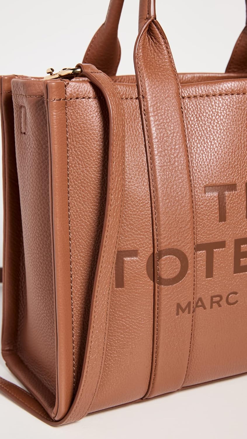 Marc Jacobs The Leather Medium Tote Bag One Size Argan Oil