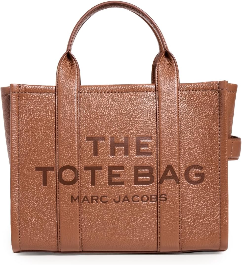 Marc Jacobs The Leather Medium Tote Bag One Size Argan Oil