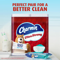 Charmin Ultra Strong Toilet Paper, 6 Mega Rolls = 24 Regular Rolls Mega 220 sheet (Pack of 6)
