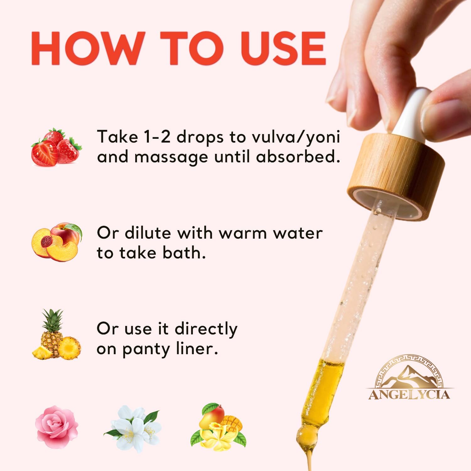 MERICH Natural Yoni Oil for Women | pH Balancing Vaginal Detox Oil, Strawberry | Rejuvenating Formula for Dark Spots & Ingrown Hair | Odor Eliminator & Gentle Cleansing Feminine Care | 1 oz