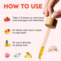 MERICH Natural Yoni Oil for Women | pH Balancing Vaginal Detox Oil, Strawberry | Rejuvenating Formula for Dark Spots & Ingrown Hair | Odor Eliminator & Gentle Cleansing Feminine Care | 1 oz