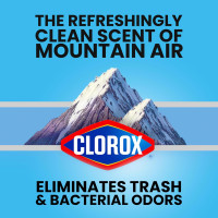 Glad ForceFlex Heavy Duty Trash Bags With Clorox, Mountain Air, 30 Gal, 50 Ct (Package May Vary) Mountain Air 1 Count (Pack of 50)
