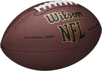 WILSON NFL Super Grip Composite Footballs Brown Junior size (4th-6th grade; Ages 9-12)