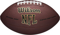 WILSON NFL Super Grip Composite Footballs Brown Junior size (4th-6th grade; Ages 9-12)
