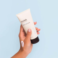 AHAVA Dead Sea Water Mineral Hand Cream - Hand Moisturizer For Dry Cracked Hands, Light & Fast Absorbing, Enriched with Exclusive blend Osmoter, Smoothing Witch Hazel & Soothing Allantoin Original 3.4 Fl Oz (Pack of 1)