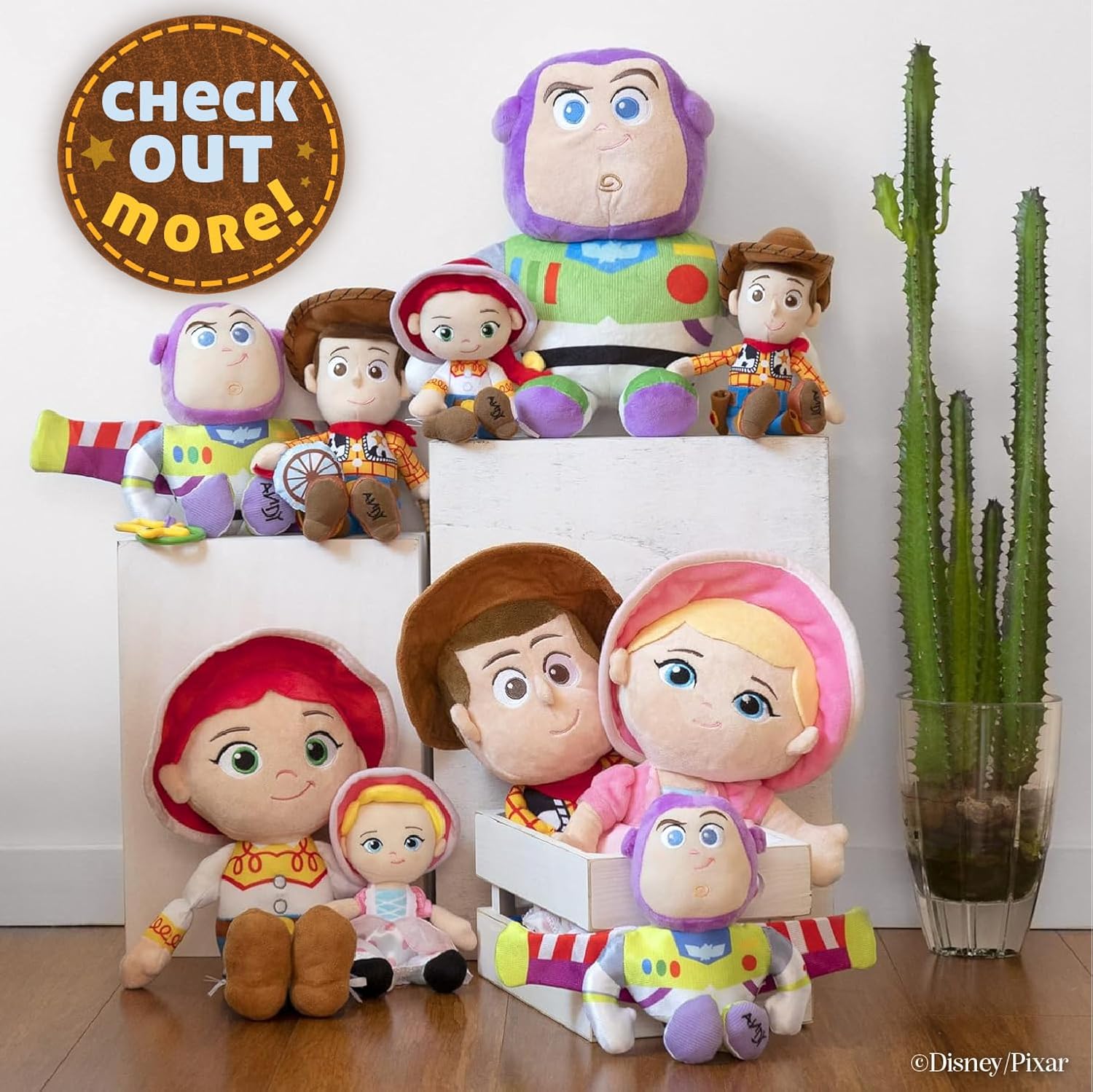Disney Baby Toy Story Large 8” Stuffed Animal Plush Woody