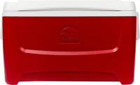 Igloo Island Breeze 48 Quart Cooler, Lava Red
