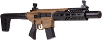 SIG SAUER MCX Rattler Canebrake .177 Caliber Semi-Auto Pellet Air Rifle | Airgun with Flip-Up Sights and 30-Round Magazine for Shooting Training & Practice PCP model