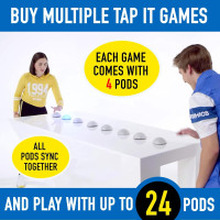 Fotorama Tap It Wireless Reaction Light Game, 4 Games in One Touch Play Set, Builds Hand-Eye Coordination Agility & Memory, Gifts for Kids Ages 6 & Up