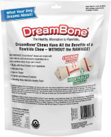 DreamBone Large Chews With Real Chicken, Rawhide-Free Chews For Dogs, Treat Your Dog to a Rawhide Free Chew, 3 Count Chicken 4 Ounce (Pack of 3)