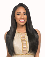 Sensationnel Empire yaki human hair - tangle free weaving for quick weave and sew in styles for faux highlights - 1 pack (12 inch, 1B OFFBLACK) 12 Inch 1B OFFBLACK