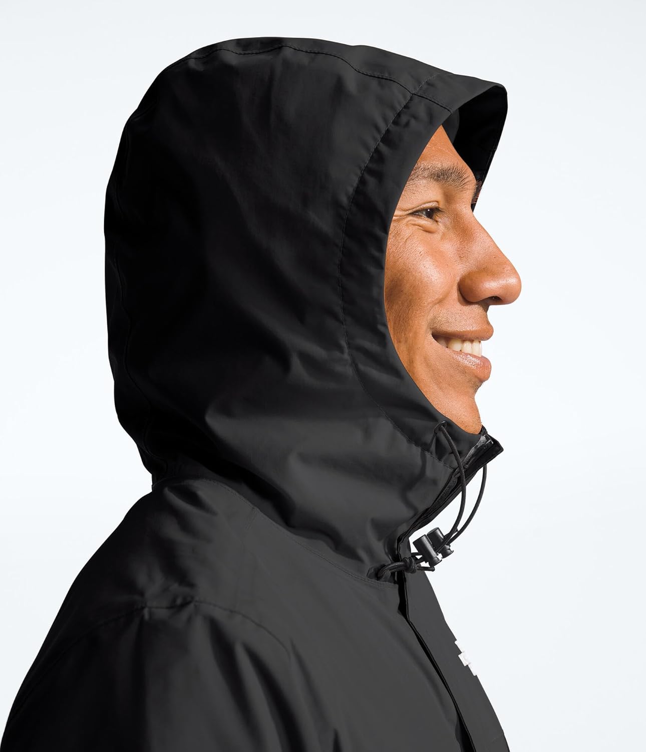 THE NORTH FACE Men's Antora Waterproof Jacket (Standard & Big Size) | Windproof & Waterproof Rain Coat, Adjustable Hood Large Tnf Black-npf