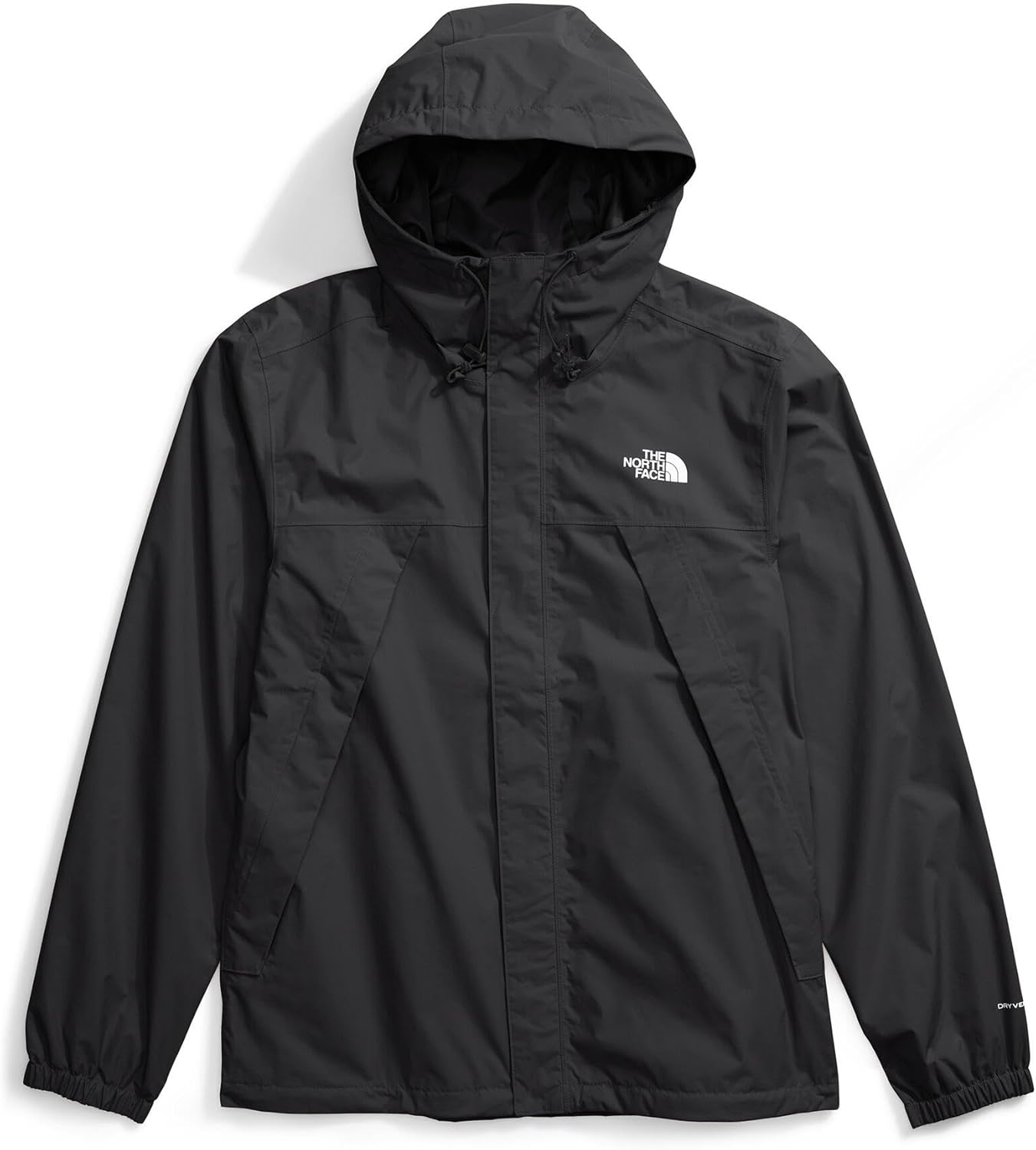 THE NORTH FACE Men's Antora Waterproof Jacket (Standard & Big Size) | Windproof & Waterproof Rain Coat, Adjustable Hood Large Tnf Black-npf