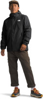 THE NORTH FACE Men's Antora Waterproof Jacket (Standard & Big Size) | Windproof & Waterproof Rain Coat, Adjustable Hood Large Tnf Black-npf