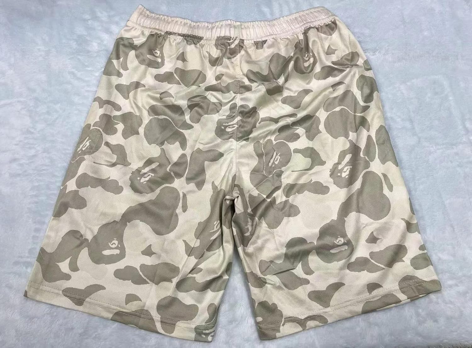 Shark Camo Unisex Pants Sport Pants Casual Shorts Beach Shorts Swimming Pants X-Large A