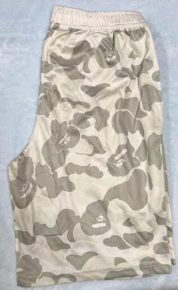 Shark Camo Unisex Pants Sport Pants Casual Shorts Beach Shorts Swimming Pants X-Large A
