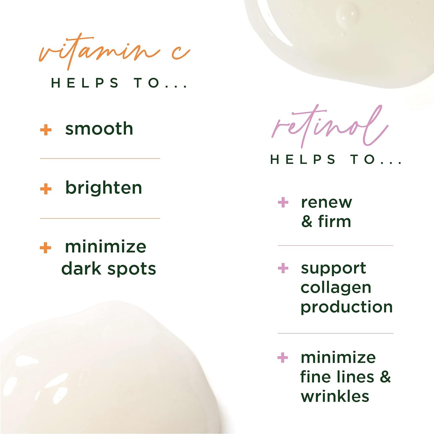 Tree of Life Beauty Facial Skin Care Set, Brightening, Firming, Hydrating, Dry Face, Dermatologist Tested - Vitamin C Serum (Brightens) + Retinol Serum (Smooths) - Skin Care Kit, 2 count of 1 Fl Oz Advanced Regimen Duo