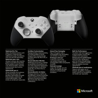 Xbox Elite Wireless Controller Series 2 Core – White (Renewed Premium)