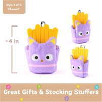 GUND Sanrio Hello Kitty and Friends Fast Food Surprise Plush Toy, Mystery Unboxing Stuffed Animal for Ages 1 and Up, Multicolor, 4” (1 of 6 Styles)