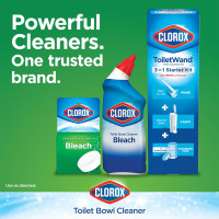 Clorox Ultra Clean Toilet Tablets Bleach 4 Count, 3.5 Ounces Each (Package May Vary) 4 Count (Pack of 1)